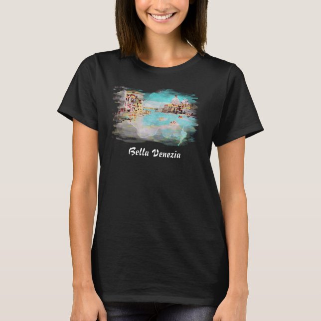 **  Venice Italy Italian Language Venezia AP12 T-Shirt (Front)
