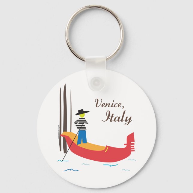 Venice Italy Keychain (Front)