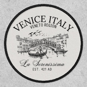 Venice Italy Old Landscape Patch