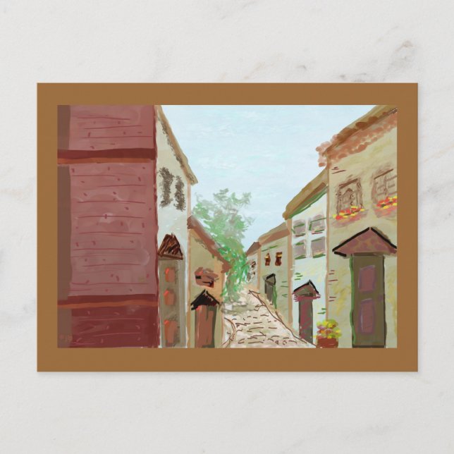 Venice,Italy Painting Postcard (Front)