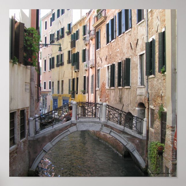 Venice, Italy photography poster (Front)