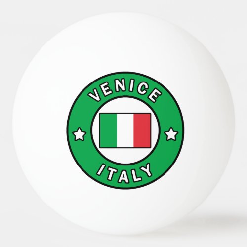 Venice Italy Ping Pong Ball