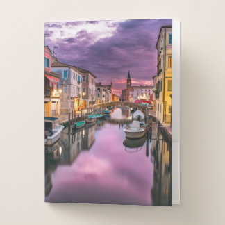 Venice Italy Pocket Folder