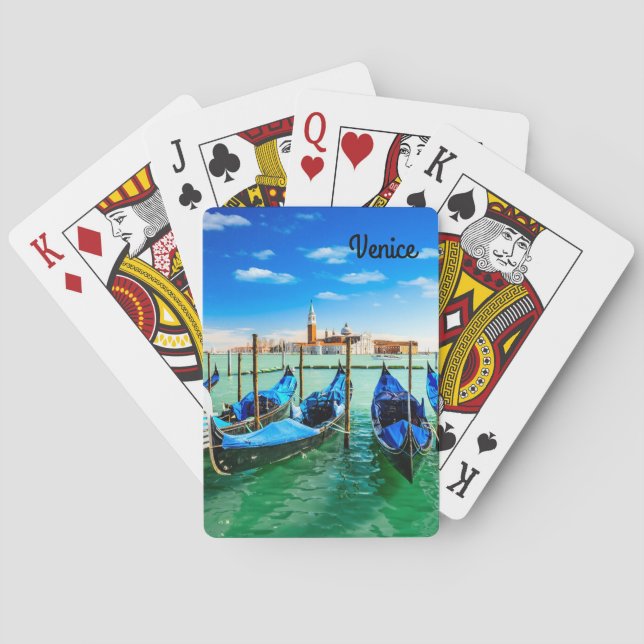 Venice Italy Poker Cards (Back)