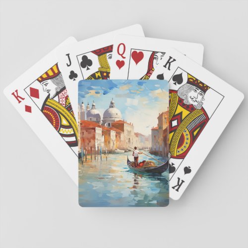 Venice Italy Poker Cards