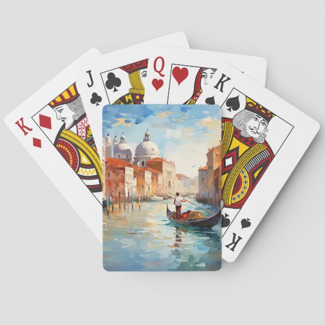 Venice, Italy Poker Cards (Back)