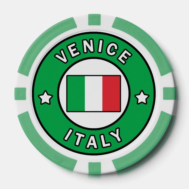 Venice Italy Poker Chips (Front)