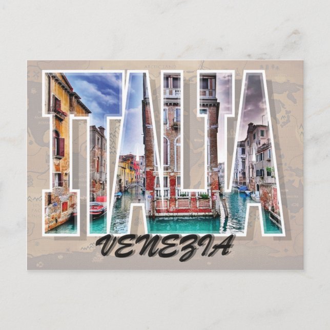 Venice, Italy Postcard (Front)