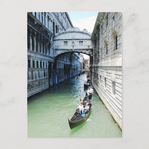 venice italy postcard