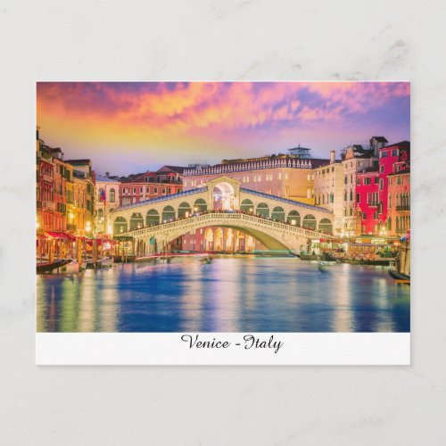 Venice Italy Postcard