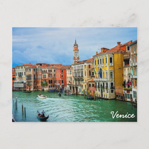 Venice Italy Postcard