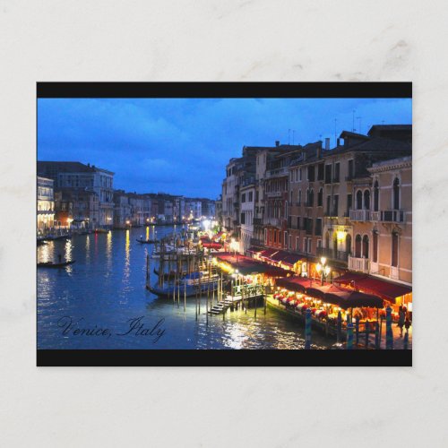 Venice Italy Postcard