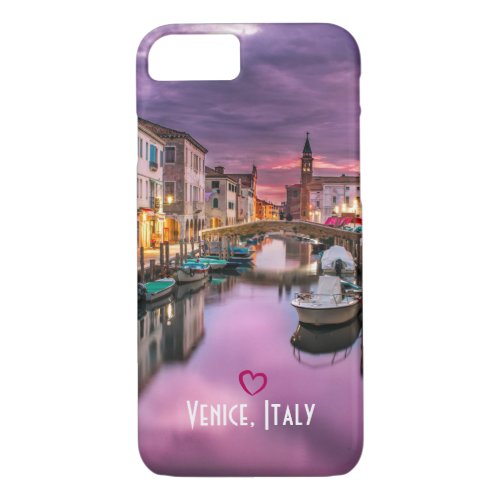 Venice Italy Scenic Canal  Venetian Architecture iPhone 87 Case