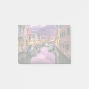 Venice, Italy Scenic Canal & Venetian Architecture Post-it Notes