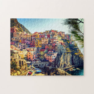 Venice Italy Sea Houses Colored Homes Jigsaw Puzzle