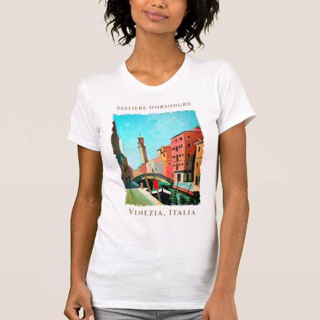 Venice, Italy | Sestiere Dorsoduro T-Shirt (Front)