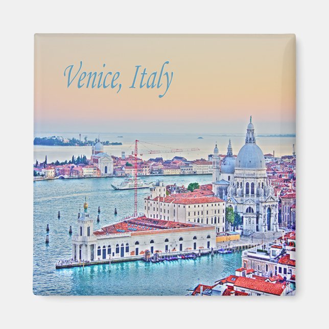 Venice, Italy Sunset Scenic View Magnet (Front)