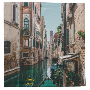 Venice Italy The Floating City Cloth Napkin