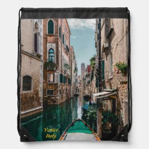 Venice Italy The Floating City Drawstring Bag