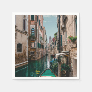 Venice Italy The Floating City Napkins