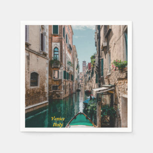 Venice Italy The Floating City Napkins