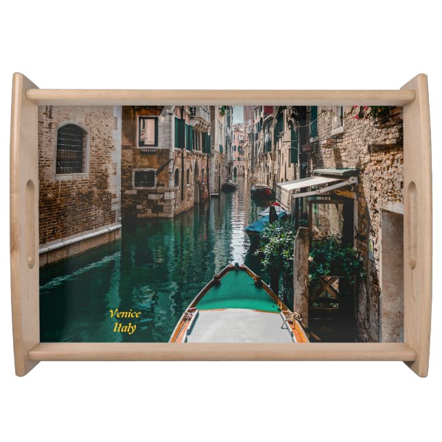 Venice Italy The Floating City Serving Tray (Front)
