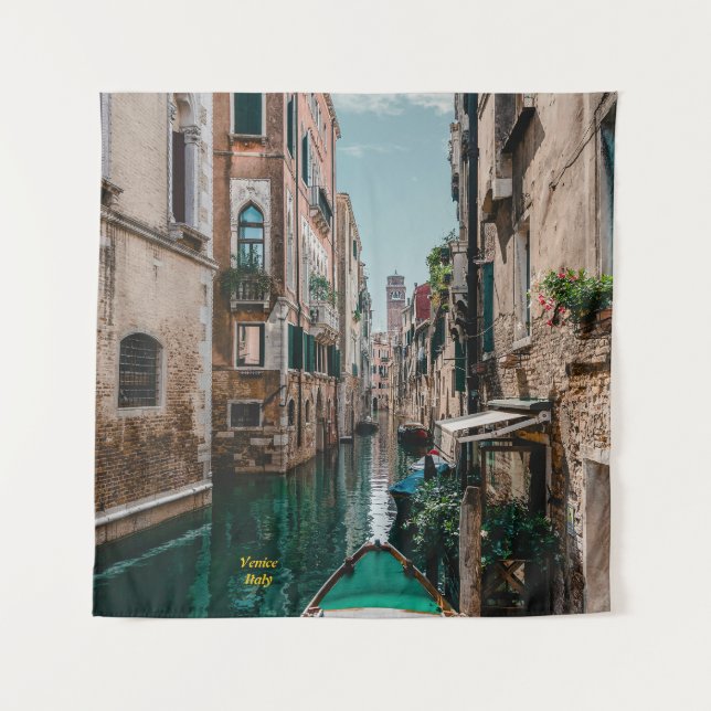 Venice Italy The Floating City Tapestry (Front)
