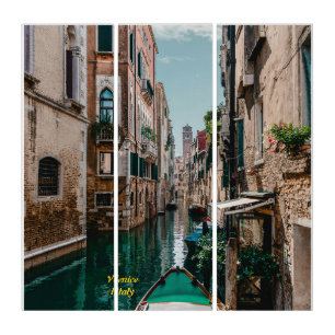 Venice Italy The Floating City Triptych