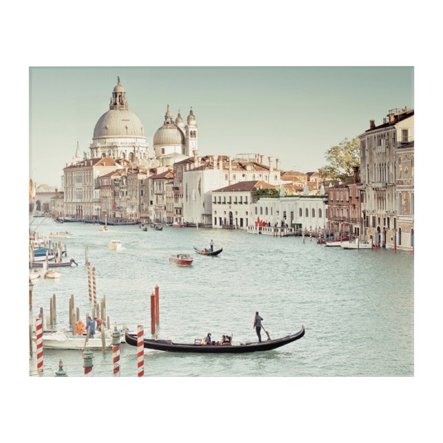 Venice, Italy | The Grand Canal Acrylic Print (Front)
