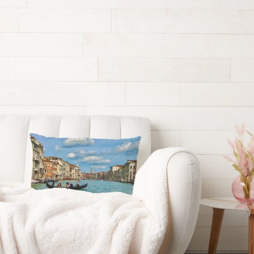 Venice Italy _ The Grand Canal Lumbar Pillow