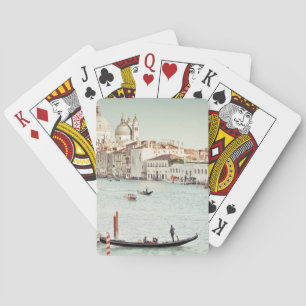Venice, Italy The Grand Canal Poker Cards