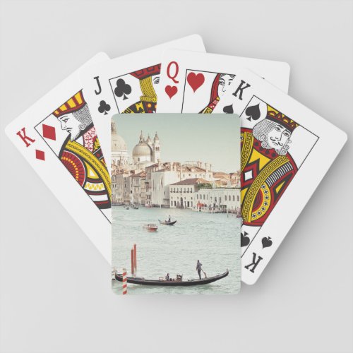 Venice Italy  The Grand Canal Poker Cards