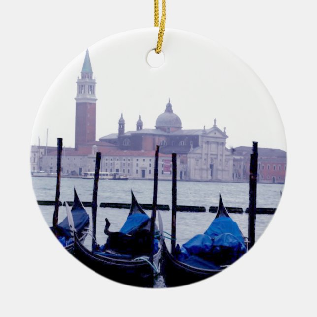 Venice Italy Travel Ceramic Ornament (Front)