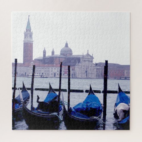Venice Italy Travel Grand Canal Gondolas Jigsaw Puzzle