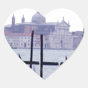 Venice Italy Travel Heart Sticker