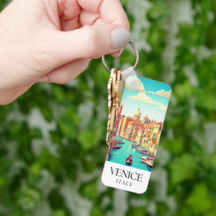 Venice Italy Travel Keychain