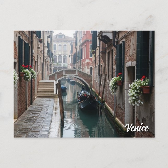 Venice Italy Travel Postcard (Front)