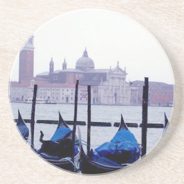 Venice Italy Travel Sandstone Coaster (Front)