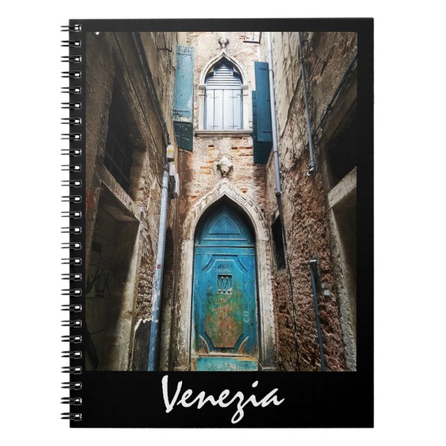 Venice, Italy - Venetian Doors notebook (Front)