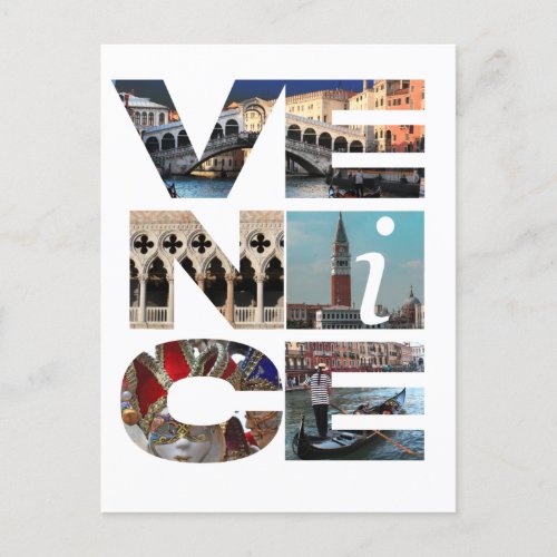 Venice Italy _ Venezia Italia travel Wall Decal Postcard