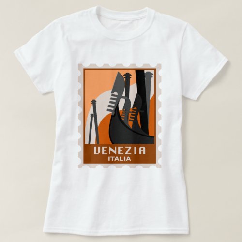 Venice Italy Venezia Italia Vintage Italian T_Shirt