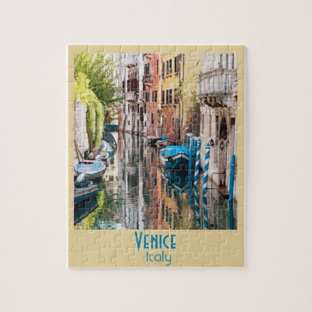 Venice, Italy Vintage Jigsaw Puzzle (Vertical)