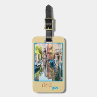 Venice, Italy Vintage Luggage Tag