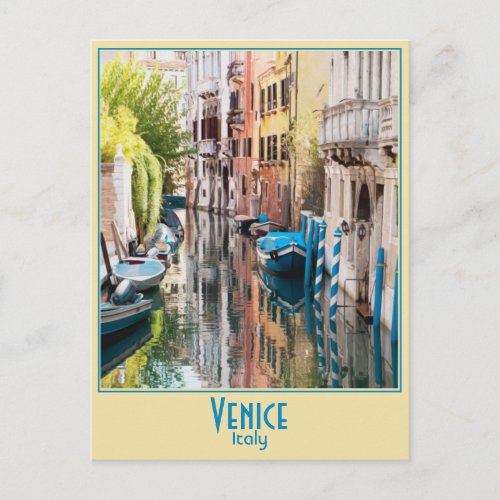 Venice Italy Vintage Postcard