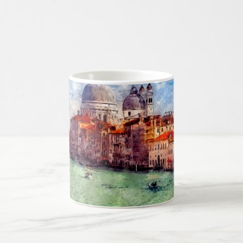 Venice Italy Watercolor Travel Art Vintage Style Coffee Mug