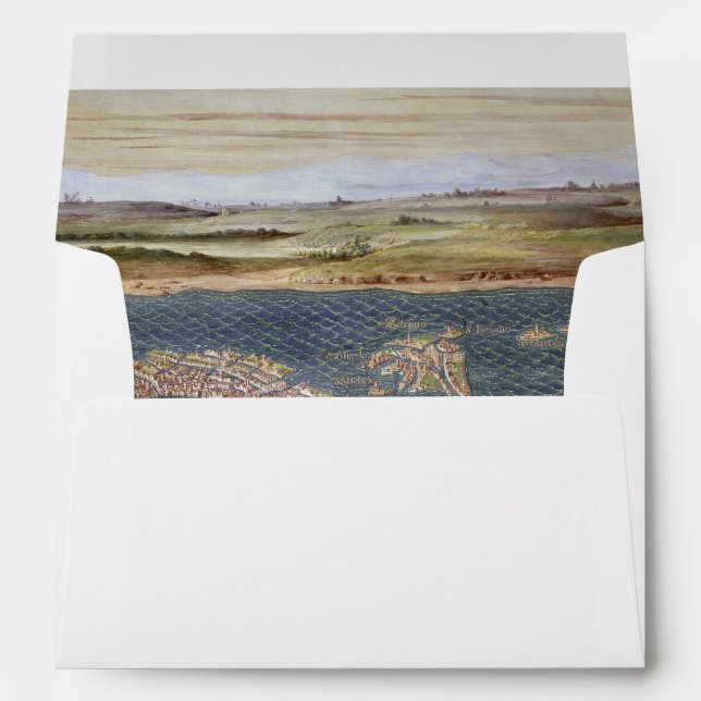 VENICE: MAP, 16TH CENTURY ENVELOPE (Back (Bottom))