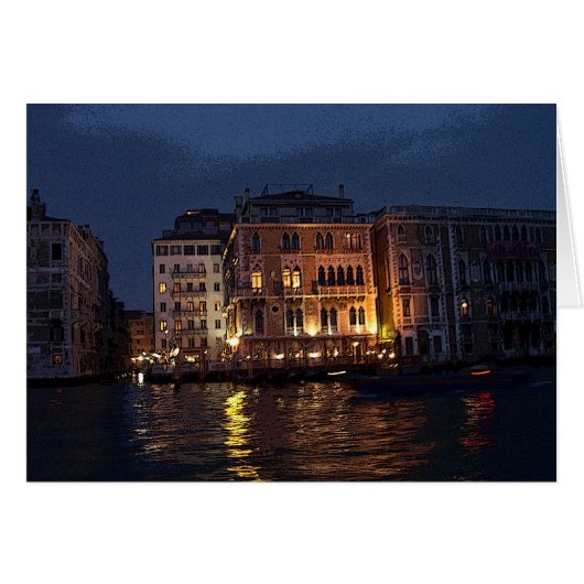 venice night cards (Front Horizontal)