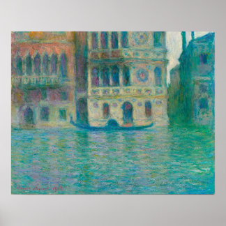 Venice, Palazzo Dario (1908) by Claude Monet Poster