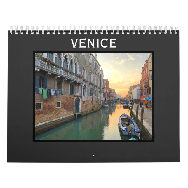 Venice panorama views and canals calendar (Cover)