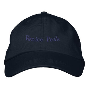 Venice Peak Navy Oceanfront Trendsetter Lifestyle Embroidered Baseball Cap